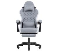 Silla Mars Gaming MGC-X Blanco y platino