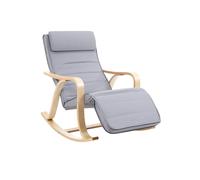 Silla Mecedora de Madera Maciza