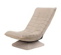 Silla mecedora moderna, función giratoria 360° y sillón de relax multifunción con respaldo ajustable, funda de tela lavable, para interior y balcón