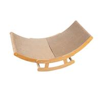 Silla mecedora para gatos, para moler garra, rascador corrugado, resistente al desgaste, protección de garra, tumbona grande para interiores y pequeños cartones