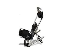 Silla médica plegable, silla de escalera, silla de escalera, camilla de escalera plegable portátil silla de elevación médica con hebillas de liberación rápida para ancianos, discapacitados.