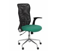 Piqueras y Crespo Minaya Silla Respaldo Malla Negro Asiento Bali Verde