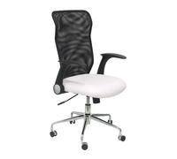 Silla minaya similpiel blanco