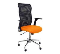 Silla Minaya similpiel naranja