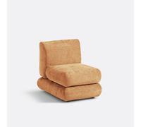 Silla modular, terciopelo grueso, HOOVER. Talla 1 plaza. Color Arcilla