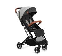 MoMi ESTELLE a partir de los 6 meses (hasta 15 kg), silla de paseo plegable con arnés de 5 puntos, cesta de la compra, barra telescópica, se mantiene de pie plegada