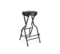 Silla musical con soporte para guitarra.