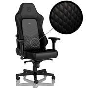 Silla noblechairs HERO Real Leather Negro