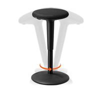 Silla oscilante VEVOR, silla activa de altura ajustable (21,7-28,3"), taburete oscilante de asiento flexible hecho de hierro que mejora la concentración y la postura, ideal para escuelas, oficinas y h
