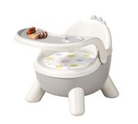Silla para Comer de Bebé - Asiento Elevador Dinosaurio Para Mesa Del Comedor | Portátil Asiento Interactivo para Bebés para Interior, Exterior, Viaje, Juego, Hogar, Jardín, Playa, Picnic, Campamento y
