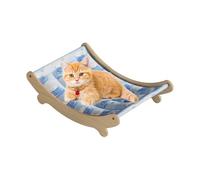 Silla para gatos - Cama para gatos y mascotas para uso al aire libre y suelo | Comfortable Resting Chair for Bedroom, Balcony, Office, Apartment Corner, Living Room, Indoor Travel, Summer Pet Sleep
