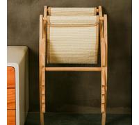 Silla para gatos, tumbona plegable, muebles para rascar, cama de descanso cubierta de sisal, silla ajustable para mascotas idealmente diseñada para conejos, gatitos, cachorros, esquina del hogar, zona