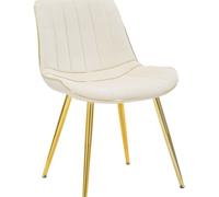 SILLA PARIS CREMA/ORO CONJUNTO 2 PIEZAS