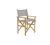 SILLA PINO POLIESTER 56X48X87 DIRECTOR GRIS