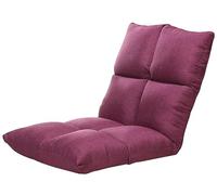 Silla plegable ajustable para juegos, meditación y relajación, asiento cómodo con respaldo ajustable para sofá, salón y días de descanso