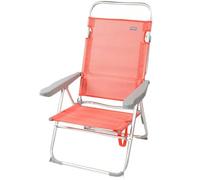 Silla Plegable Aktive Flamingo Coral 48 x 99 x 57 cm (4 Unidades)