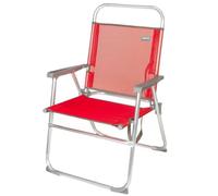 Silla Plegable Aktive Menorca Rojo 48 x 88 x 50 cm (4 Unidades)