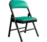 Silla plegable apilable para uso en interiores y exteriores, construcción de tubo de acero duradero, ideal para eventos, escuela y fiestas, solución de asiento ligera y portátil