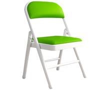Silla plegable apilable para uso en interiores y exteriores, marco de acero duradero, ideal para eventos, escuelas, fiestas y reuniones, diseño de ahorro de espacio, asiento cómodo