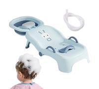 Silla Plegable Bebé Champú - Silla Plegable Champú,Asiento Tumbona Bebé Con Reposacabezas En Casa En El Baño O Salón