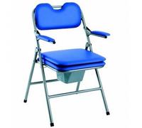 Silla plegable con inodoro Omega de Invacare H407