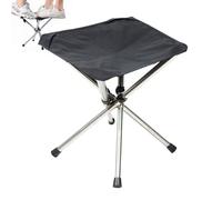 Silla plegable de camping - Acero inoxidable Oxford Cloth 32 x 32 x 35 cm | Ligero portátil al aire libre plegable silla de compacta Pack Chair Heavy Duty 120 kg Capacidad para camping Fishing
