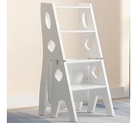 Silla plegable de madera para biblioteca, ligera, portátil, multifuncional, soporte de exhibición para interiores y exteriores