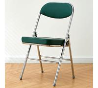 Silla plegable de metal apilable y portátil para uso en interiores y exteriores, calidad comercial, perfecta para eventos y fiestas en casa, oficina,