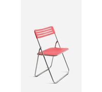 Silla Plegable de Metal Roja - Ahorra Comprando en Pack - CONJUNTO: Por Unidad