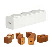 Silla Plegable De Papel Tipo AcordeóN,Taburete Kraft Relaxing,Banco Panal Para Sala Estar,Oficina,Asiento Extensible Varias Personas Que Ahorra Espacio,Elemento Decorativo PortáTil(44cm 6 seater,White