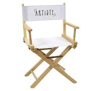 Silla plegable director Artiste (Blanco)