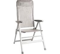 Silla plegable gris claro Skye Brunner