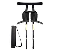 Silla plegable invisible, ligera, portátil, reposapiernas portátil para actividades al aire libre, soporte ergonómico para pesca, peluqueros y chefs, solución de asiento sin silla fácil de transportar