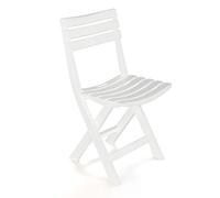 Silla Plegable IPAE Progarden Birki bir80cbi Blanco 44 x 41 x 78 cm
