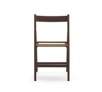 Silla plegable libro color nogal