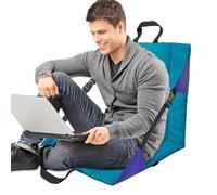 Silla plegable para exteriores genérica con Cushion - Thickened Anti Dirt Moisture Proof Seat Pad | Portable Camping Concert Beach Chair with Backrest | Plegable Cómodo Support
