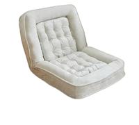 Silla plegable para juegos, sofá de piso con respaldo alto, cojín suave, puf portátil para adolescentes y adultos, ideal para dormitorio y sala de estar