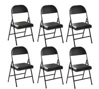 Silla plegable portátil con marco de acero, ligera para uso en interiores y exteriores, perfecta para bodas, camping, playa, picnics, barbacoas, eventos y senderismo.