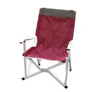 Silla plegable portátil con reposabrazos, diseño compacto y estable, incluye bolsa de transporte para actividades al aire libre