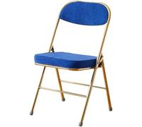 Silla plegable portátil ligera con cojín de espuma, capacidad de peso de 150 kg, perfecta para eventos en interiores y exteriores, reuniones, camping, fácil de transportar y almacenar