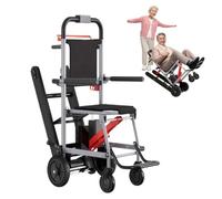Silla Plegable Portátil,Silla De Ruedas para Subir Escaleras,Multifuncional,Capacidad De Carga De 100 Kg,Puede Subir Y Bajar Escaleras,Adecuada para Personas Mayores Y Discapacitadas. 7.8A