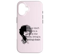 Silla Plegable Seat at The Table Bring Shirley Chisholm Carcasa para iPhone 16