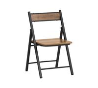Silla plegable silla de oficina 46 x 48 x 80 cm fst88-pf sobuy