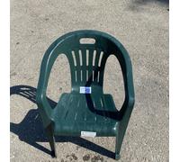 Silla Poltrona En PP Modelo Piona De Jardín Color Verde BF20120