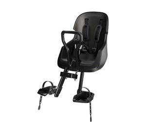 Silla Portabebé Bicicleta Delantera Bobike Evolve Mini con Seguridad Doble, Diseño Envolvente y Montaje en Tubo de Dirección