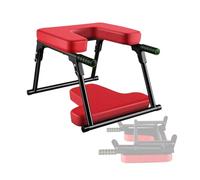 Silla Portátil De Inversión De Yoga Con Asas,Banco De Soporte De Cabeza Yoga Plegable,Taburete De Soporte Cabeza Entrenador Con Pies Arriba,para Entrenamiento(Red)