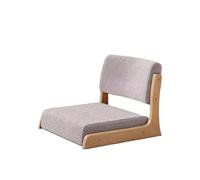 Silla portátil de suelo con soporte para la espalda, cojín de asiento de meditación sin patas para leer, sala de estar, dormitorio, ventana de bahía, solución cómoda y ligera para sentarse