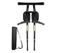Silla Portátil Invisible | Siege Sin Silla con Legster Plegable Ajustable | Tabres De Pesca Al Aire Libre, Asedio Ergonómico Portátil para Piernas, 3 Alturas Ajustables, Campamento, Senderismo