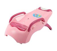 Silla portátil para lavar el cabello, estación de lavado de cabello plegable para niños con diseño ergonómico, lavabo para lavabo, bañera, niños y adultos (rose)