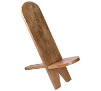 Silla ranuras de madera dura - Vikingo silla - silla - Medieval - Trapper silla